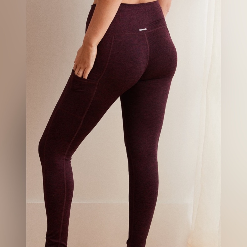 Aerie Burgundy Leggings